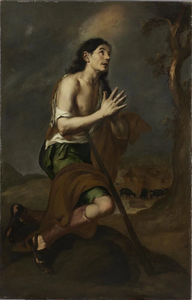 Bartolomé Esteban Murillo - 258, Il figliol prodigo tra i porci